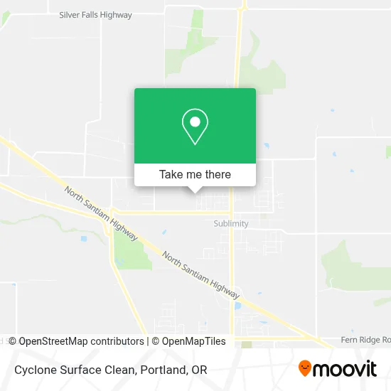 Cyclone Surface Clean map