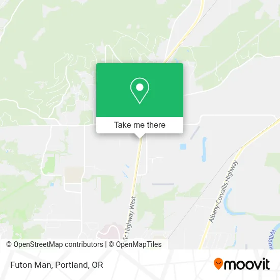 Futon Man map