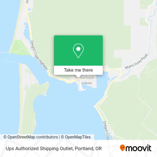 Ups Authorized Shipping Outlet map