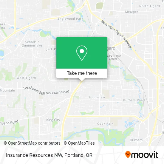Insurance Resources NW map