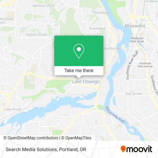 Search Media Solutions map
