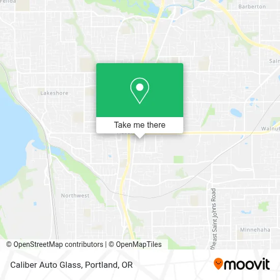 Caliber Auto Glass map