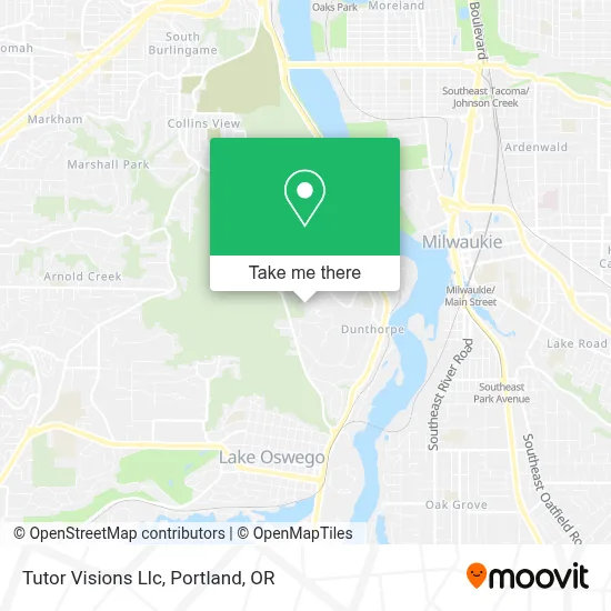 Tutor Visions Llc map