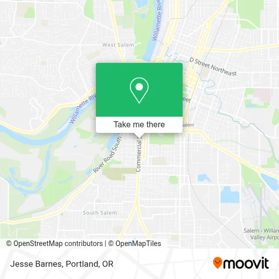 Jesse Barnes map