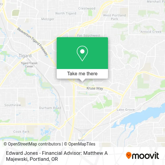 Edward Jones - Financial Advisor: Matthew A Majewski map