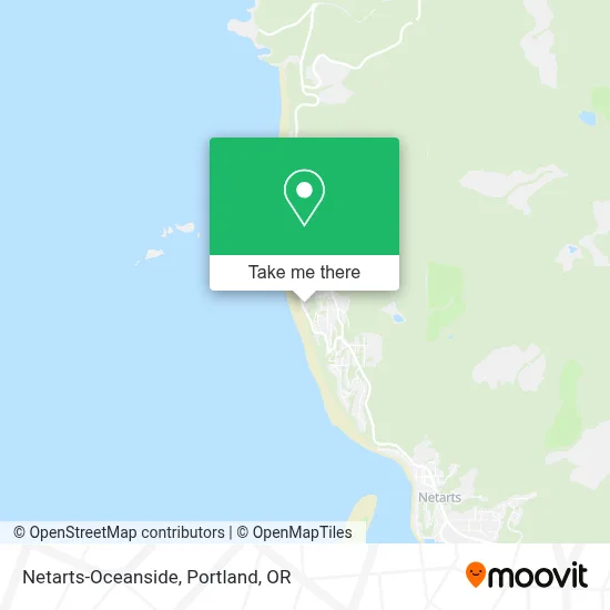 Netarts-Oceanside map