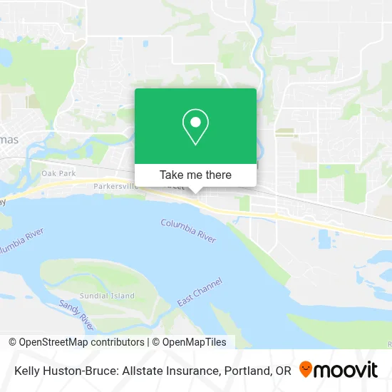 Kelly Huston-Bruce: Allstate Insurance map