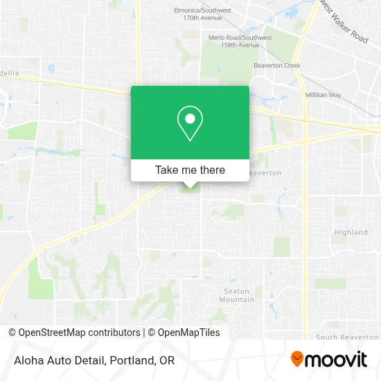Aloha Auto Detail map