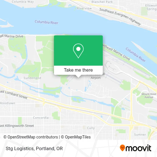 Stg Logistics map
