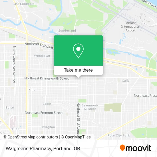 Walgreens Pharmacy map