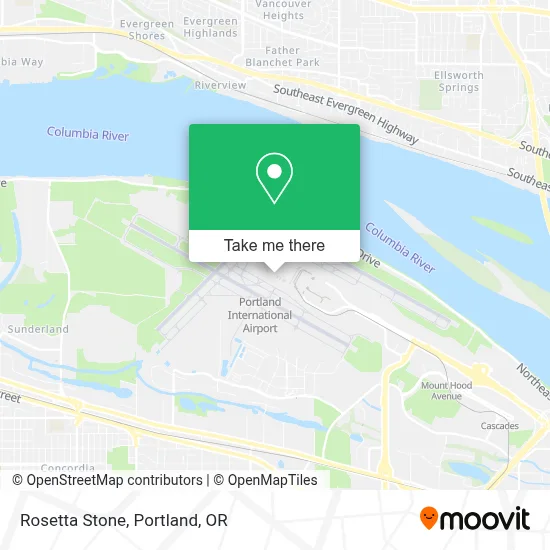 Rosetta Stone map