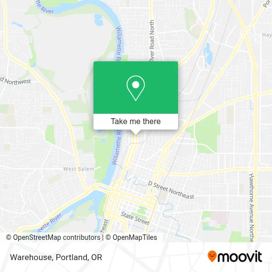 Warehouse map