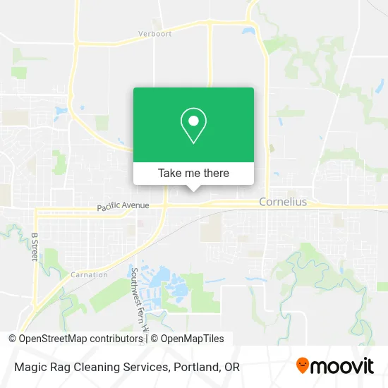 Magic Rag Cleaning Services map