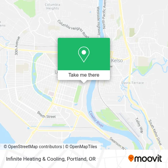 Infinite Heating & Cooling map