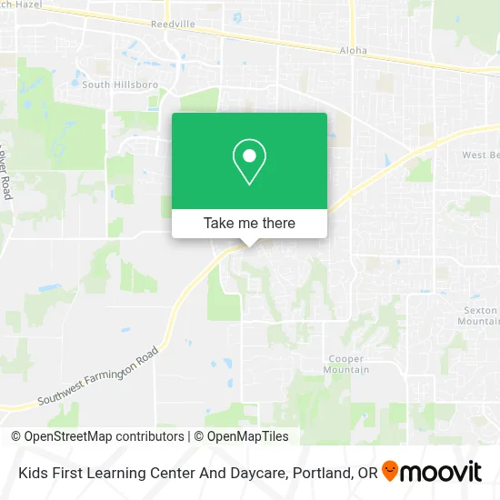 Kids First Learning Center And Daycare map