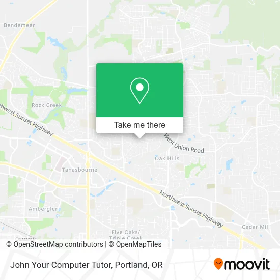 John Your Computer Tutor map