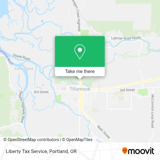 Liberty Tax Service map