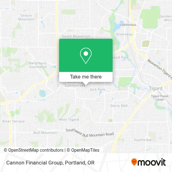 Cannon Financial Group map