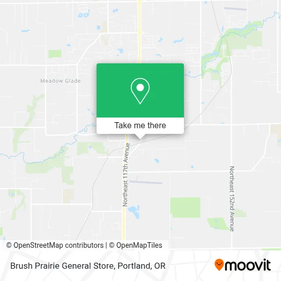 Brush Prairie General Store map