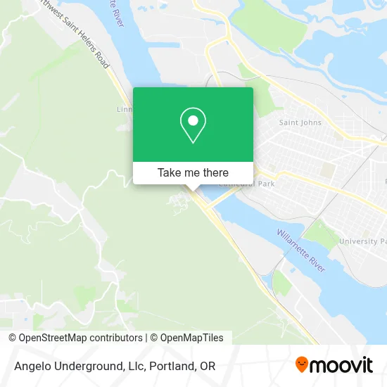 Angelo Underground, Llc map