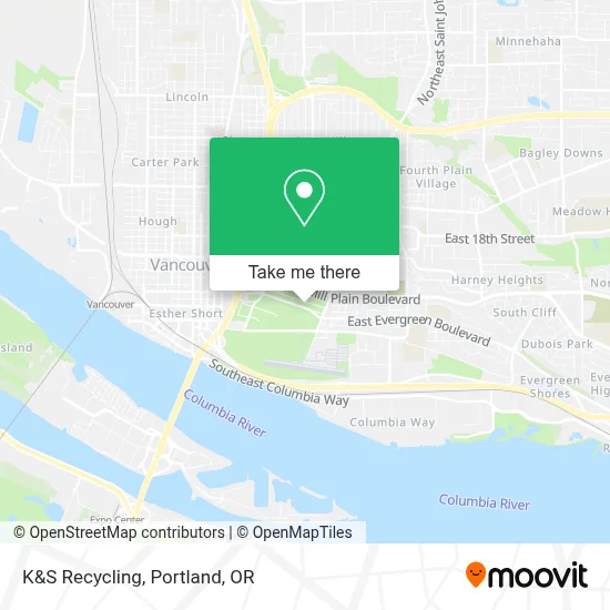 K&S Recycling map