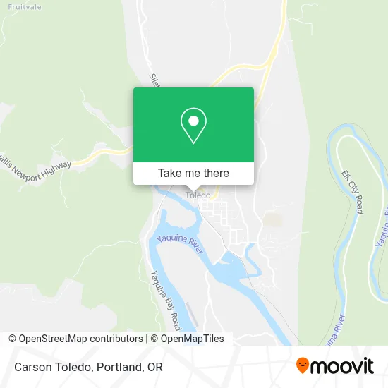 Carson Toledo map