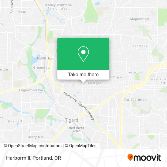 Harbormill map
