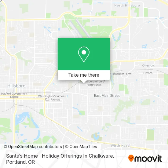 Santa's Home - Holiday Offerings In Chalkware map