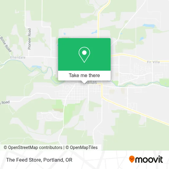 The Feed Store map