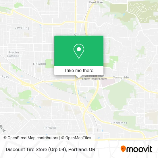 Discount Tire Store (Orp 04) map