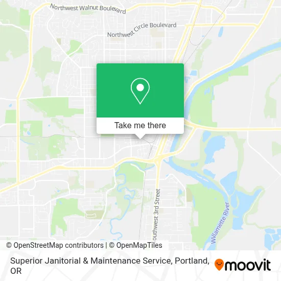 Superior Janitorial & Maintenance Service map