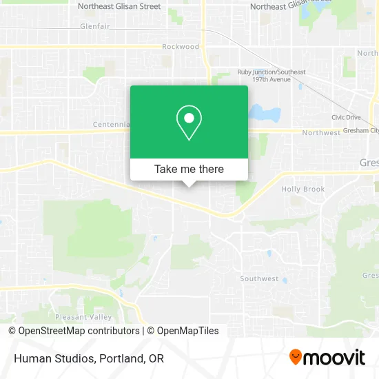 Human Studios map
