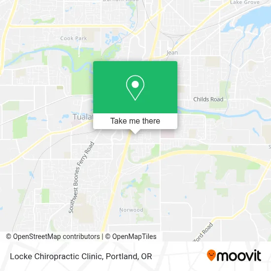 Locke Chiropractic Clinic map