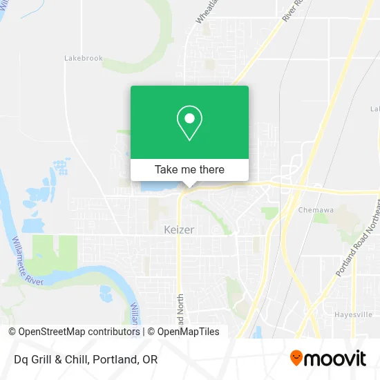 Dq Grill & Chill map