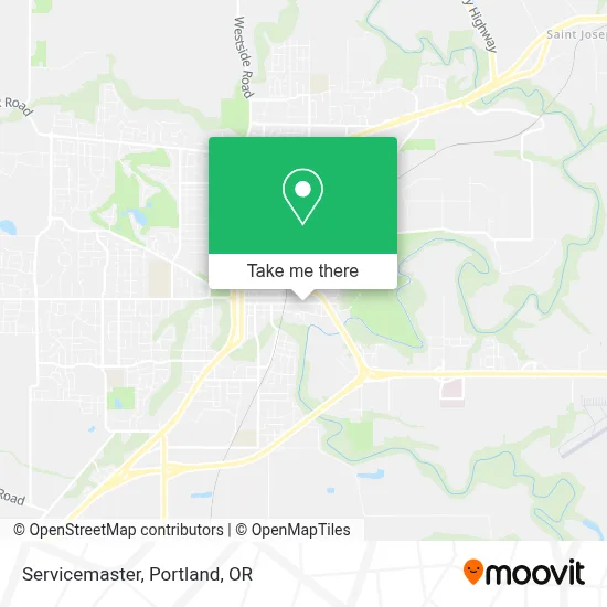 Servicemaster map