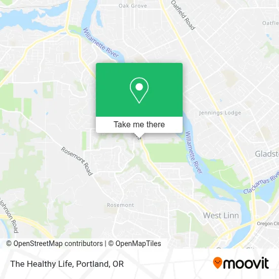 The Healthy Life map