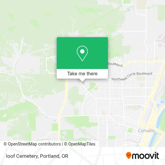 Ioof Cemetery map
