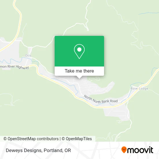 Deweys Designs map