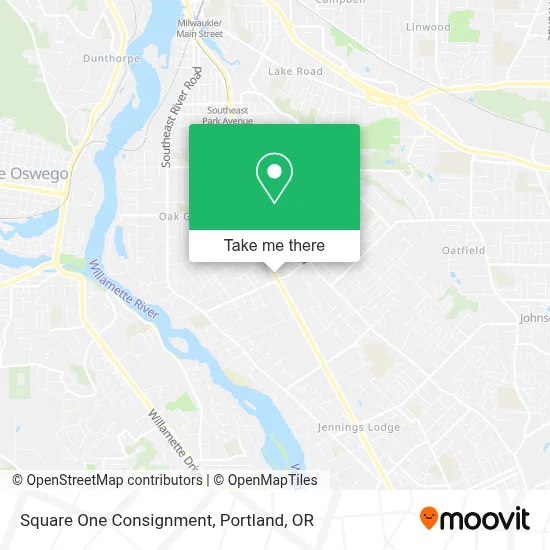 Square One Consignment map