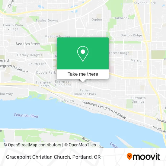 Gracepoint Christian Church map