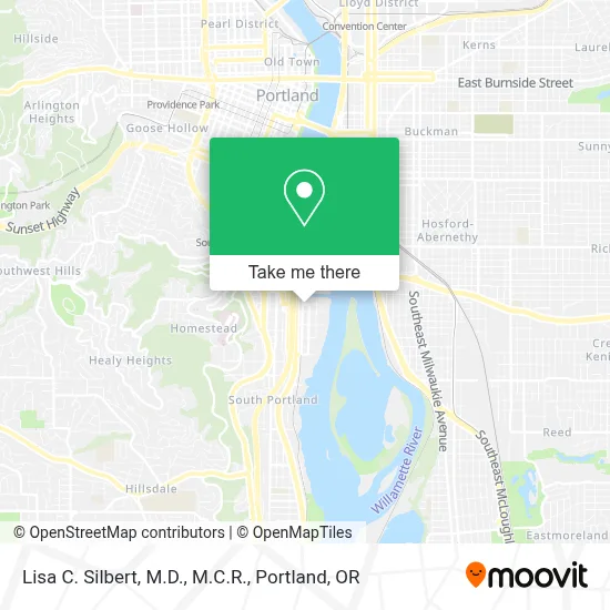Lisa C. Silbert, M.D., M.C.R. map