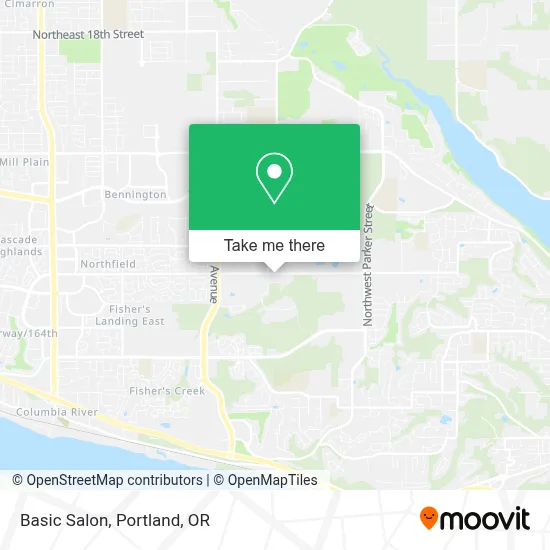 Basic Salon map