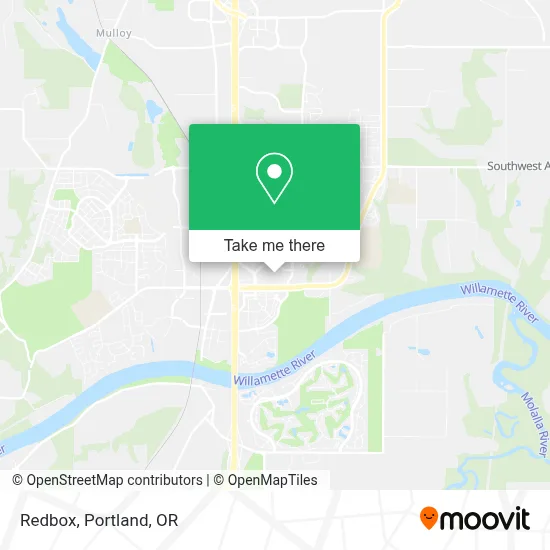 Redbox map