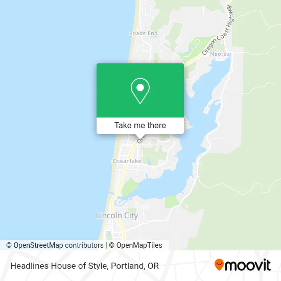 Headlines House of Style map