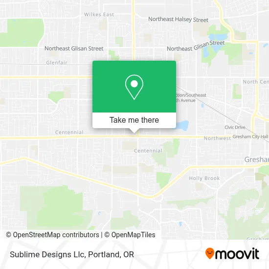 Sublime Designs Llc map