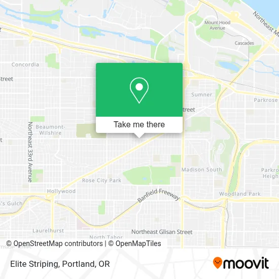 Elite Striping map