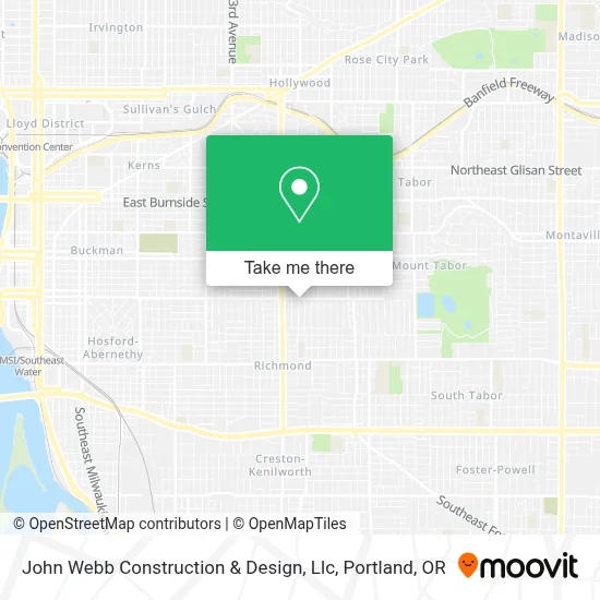 John Webb Construction & Design, Llc map