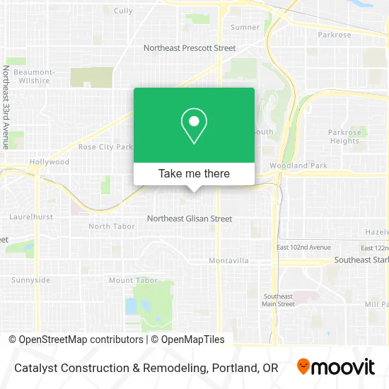 Catalyst Construction & Remodeling map