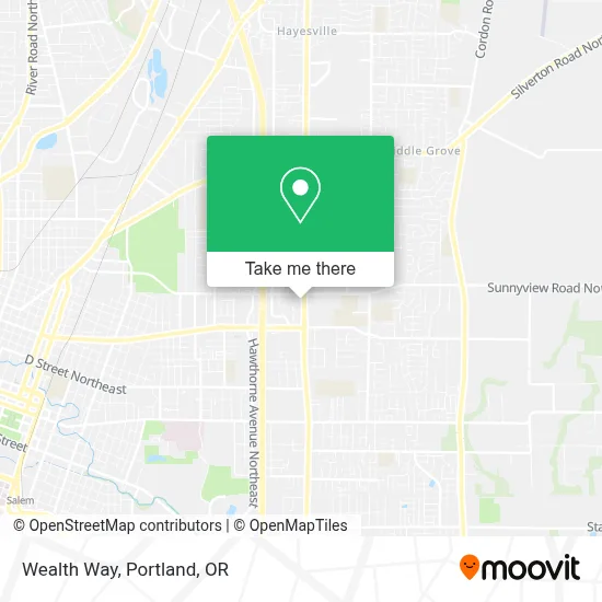 Wealth Way map