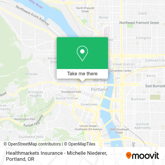 Healthmarkets Insurance - Michelle Niederer map